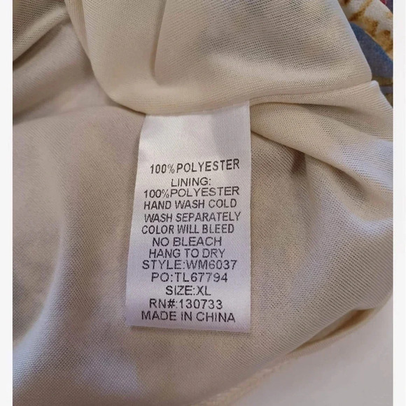 Umgee Off The Shoulder Floral Dress Size XL - Picture 9 of 9